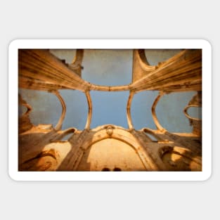 Convento do carmo. Cathedral Sticker